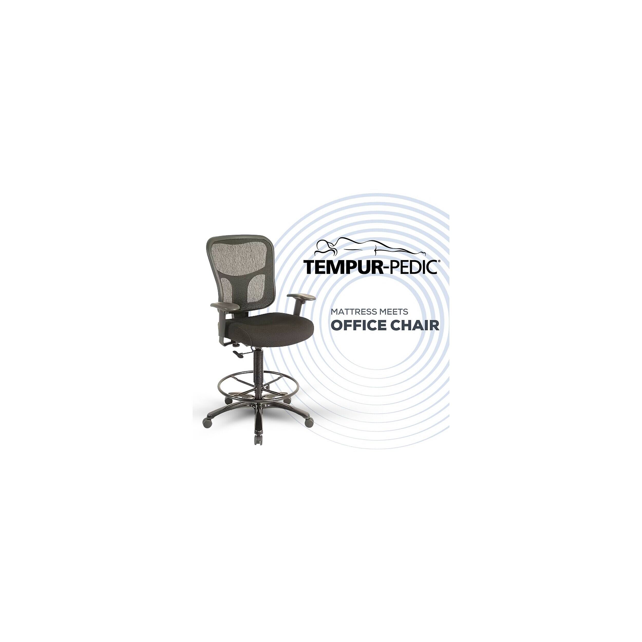 TEMPUR-PEDIC MATTRESS MEETS OFFICE CHAIR