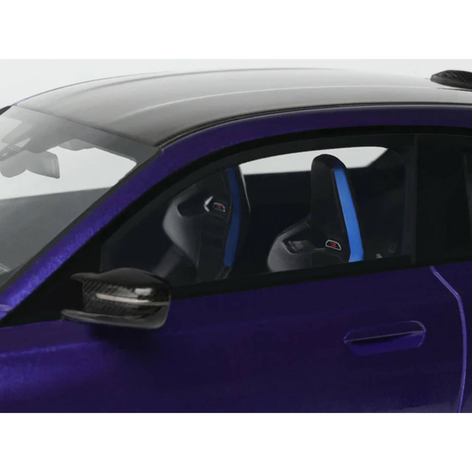 Alt View 2. GT Spirit - 2025 BMW M2 CS Blue Metallic with Black Top 1/18 Model Car by GT Spirit.