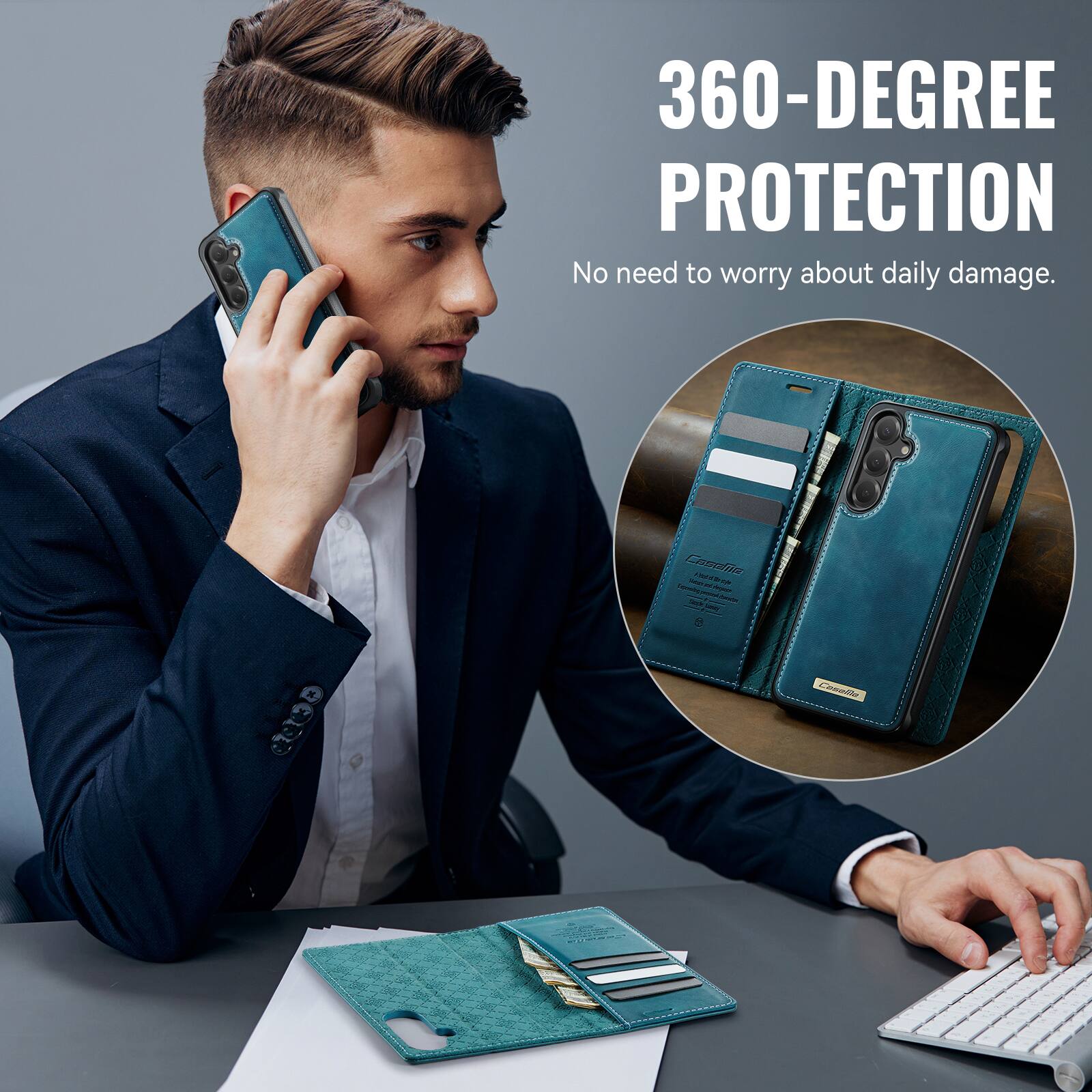 360-DEGREE PROTECTION  
No need to worry about daily damage.