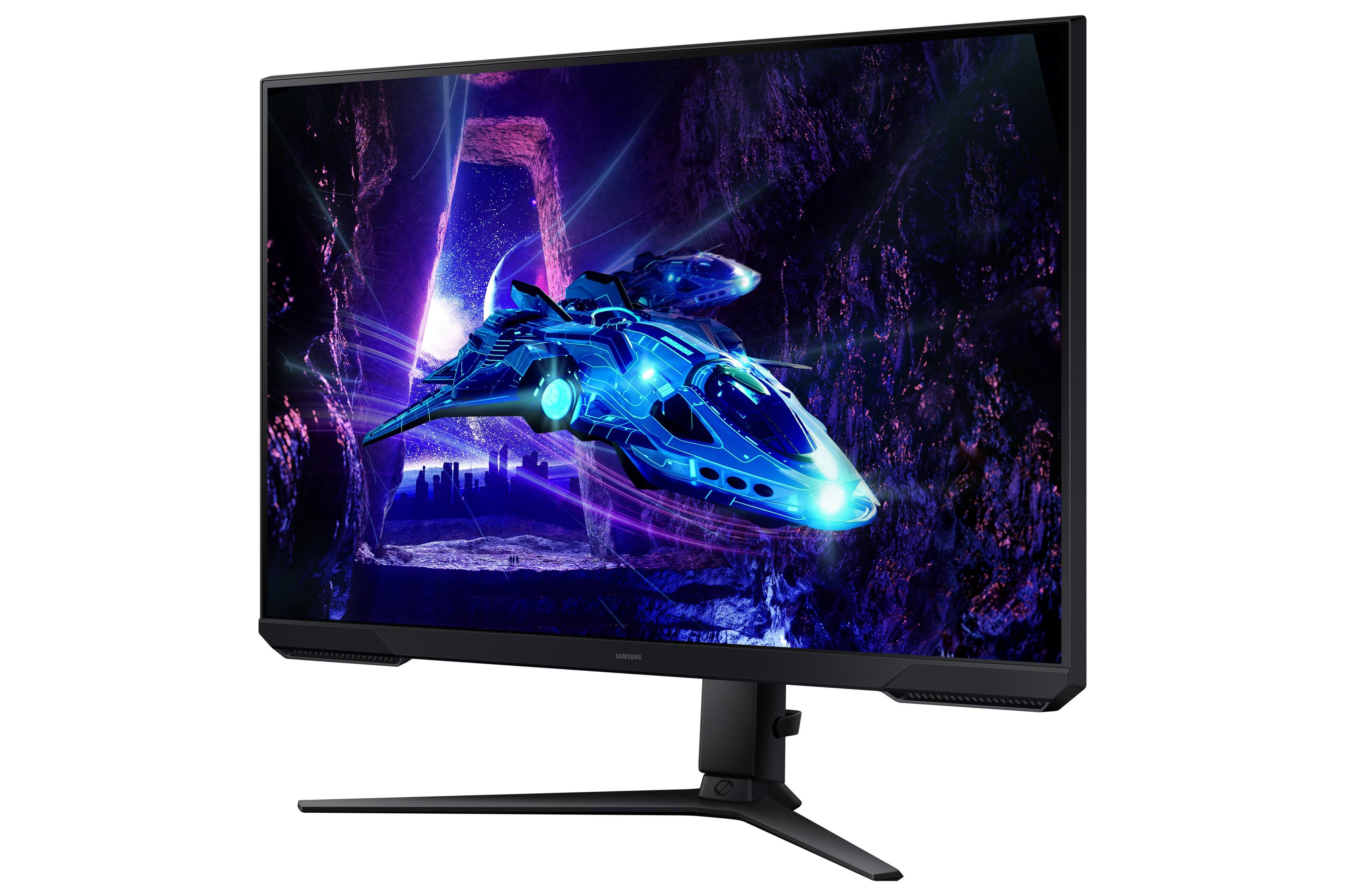 Alt View 11. Samsung - Odyssey G30D 32" LED AMD FreeSync Premium 180Hz 1ms Gaming Monitor (DisplayPort, HDMI) - Black.