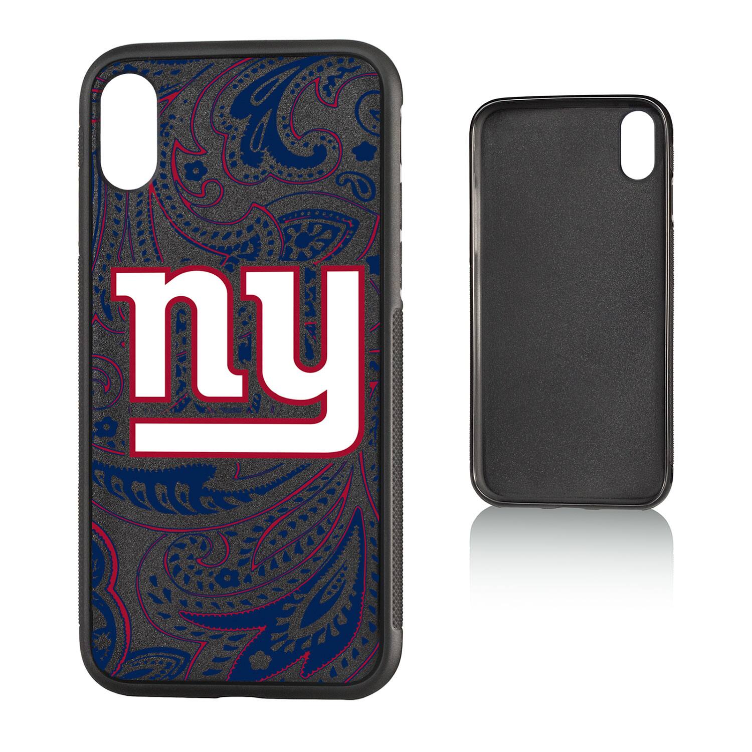 Alt View 2. Keyscaper - New York Giants iPhone Paisley Design Bump Case - 14 - Multicolor.