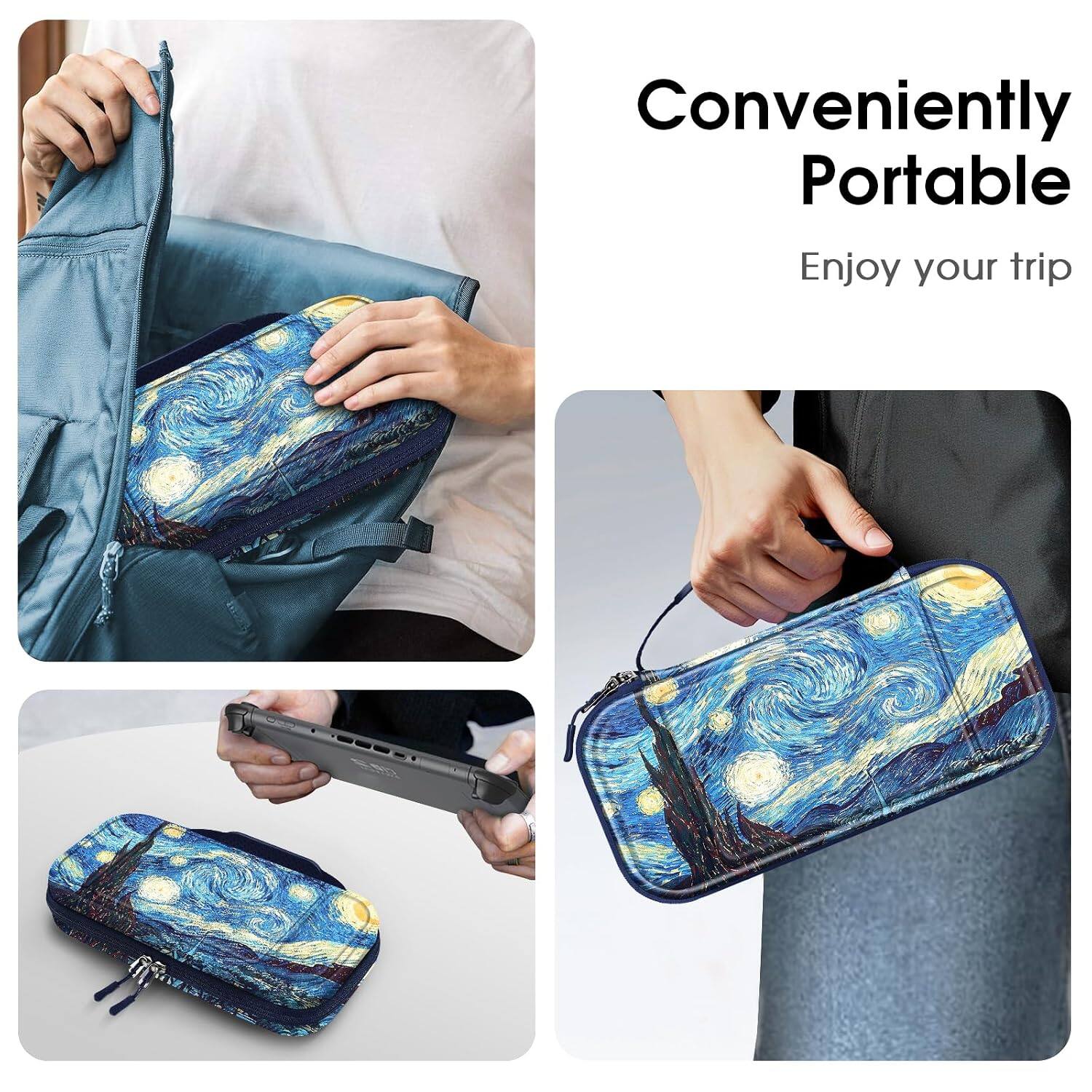Conveniently Portable  
Enjoy your trip