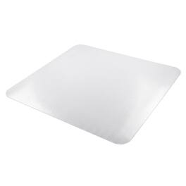 Floortex - Vinyl Rectangular Chair Mat for Hard Floor - 48" x 60" - Clear