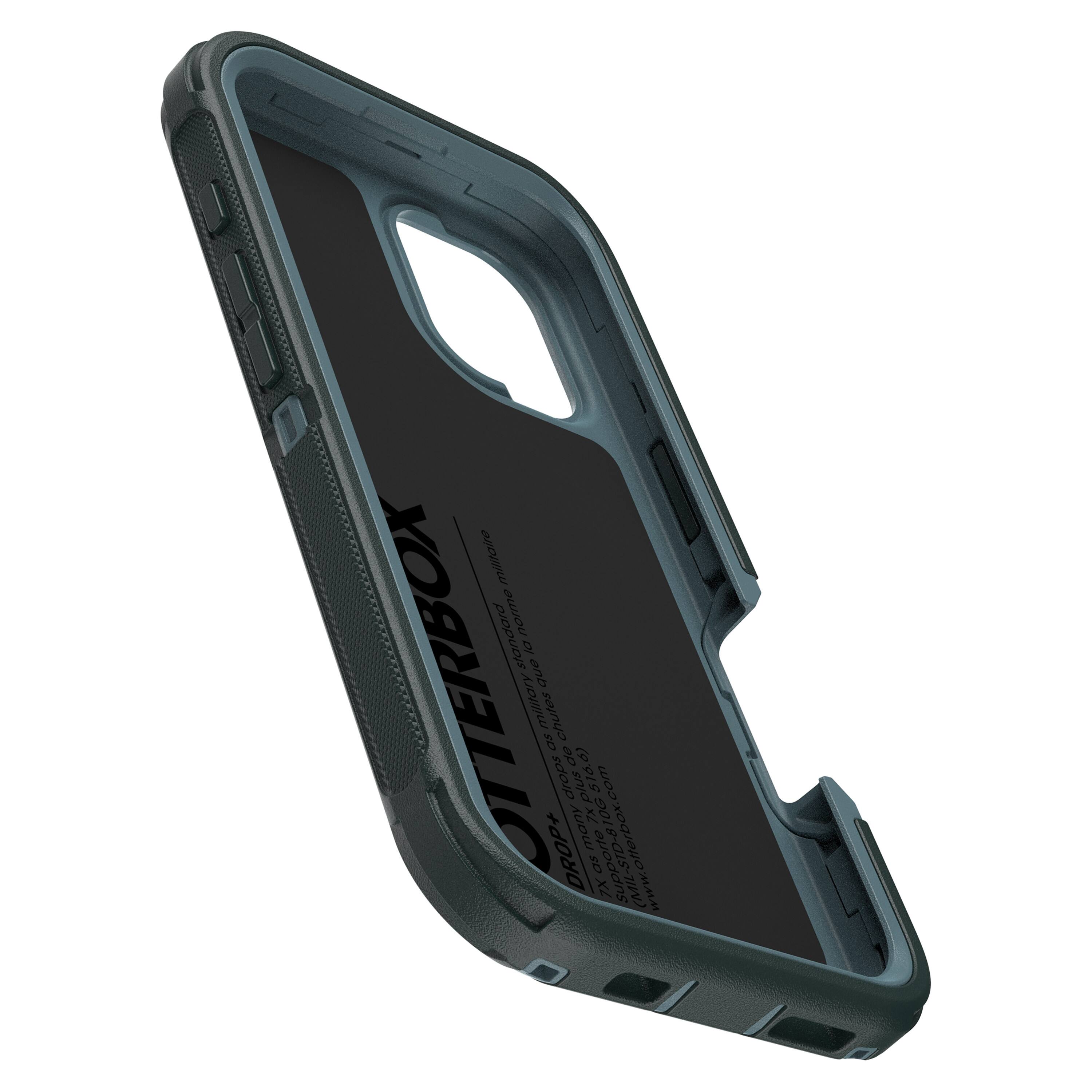 Otterbox is a company that specializes in producing protective cases for electronic devices, such as smartphones and tablets. The image shows a close-up of an Otterbox case for a smartphone, which is designed to protect the device from drops and other potential damage. The case is made of durable materials and is available in various colors and styles. The Otterbox case is a popular choice for those who want to keep their devices safe and secure while on the go.