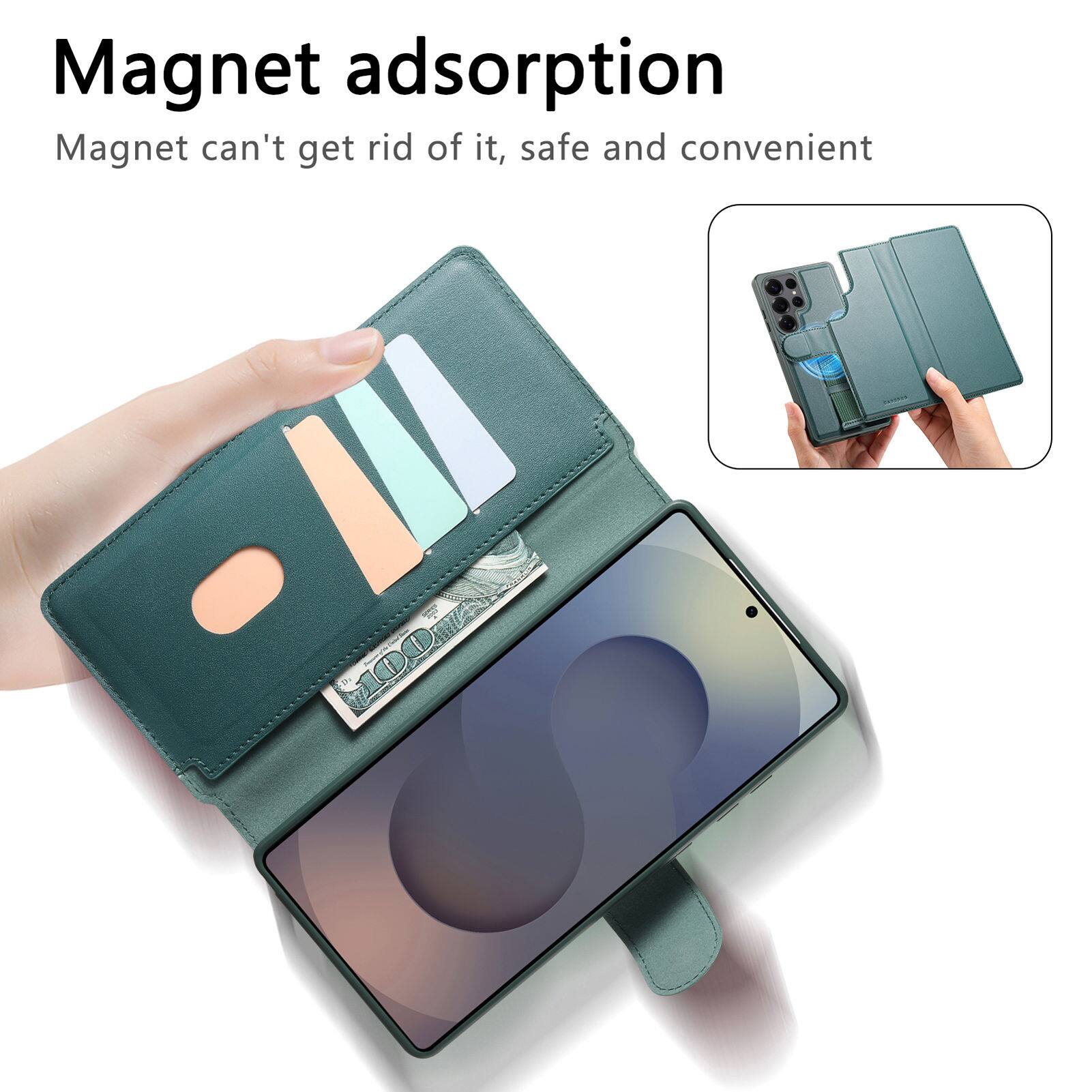 Magnet adsorption  
Magnet can't get rid of it, safe and convenient