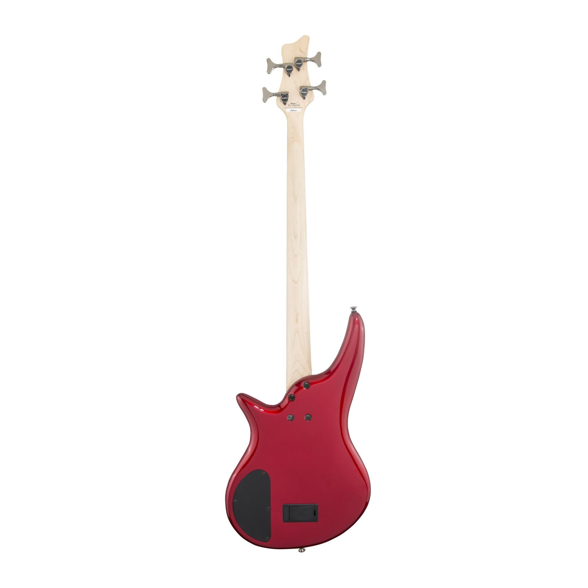 Angle. Jackson - Jackson JS Series Spectra Bass JS3 4-String Electric Bass Guitar (Metallic Red).