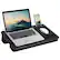 Front. LapGear - Elevation Pro Lap Desk (Fits up to 15" Laptop) - Black Carbon.