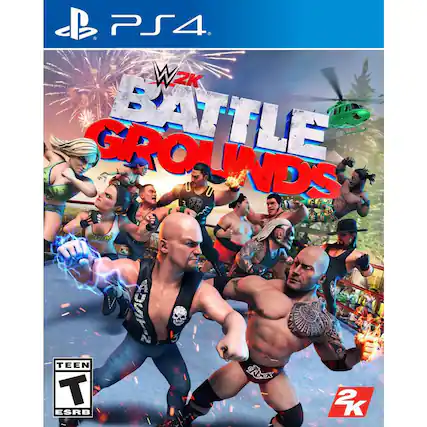 PS4
WWE 2K BATTLE GROUNDS
TEEN
ESRB - T (Teen 13+)