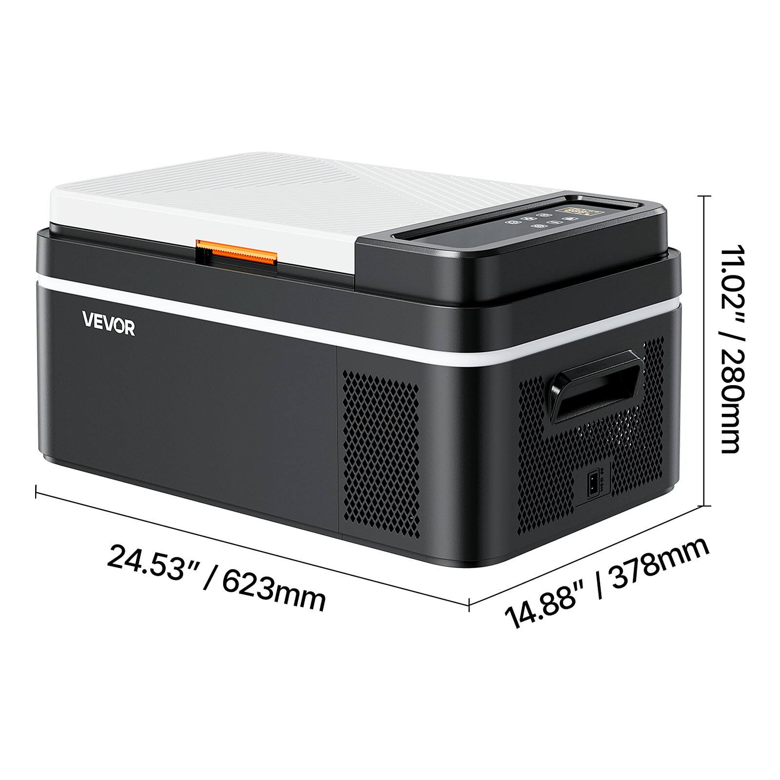 VEVOR 24.53" / 623mm 11.02" / 280mm 14.88" / 378mm