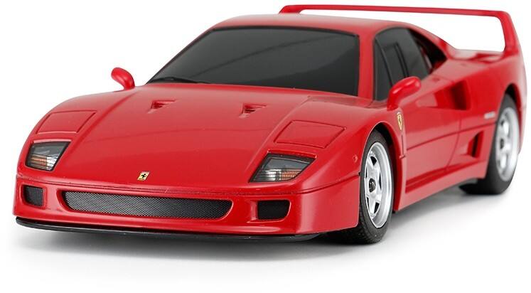 Left. JuzToys - Remote Control Car for Boys 4-7, Ferrari F40 Toy Car for Kids, 1:24 RC Car Sport Car for Boy Birthday Gift (Red) - Red.