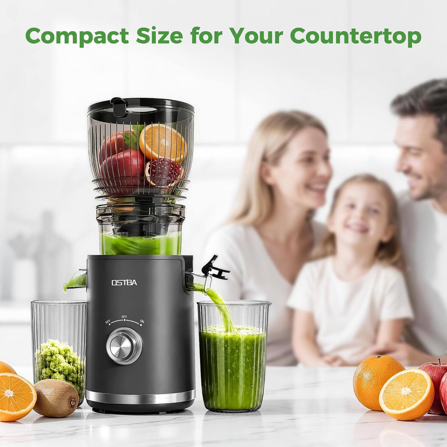 Compact Size for Your Countertop  
OSTBA NEF DFI 8
