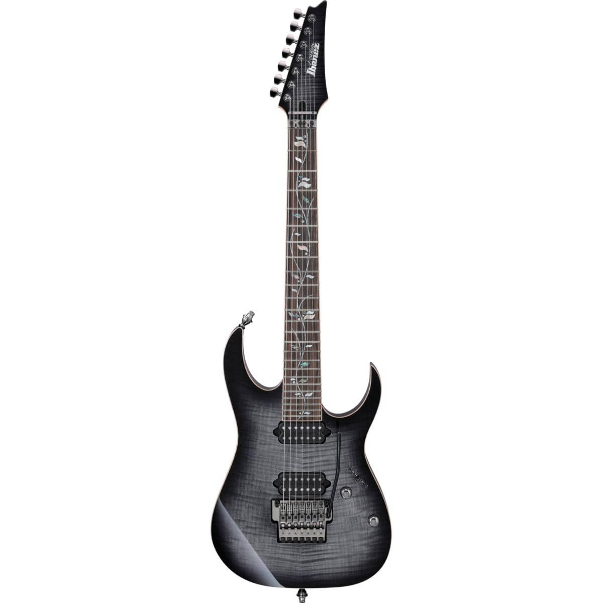 Ibanez - RG j.custom Series RG8527 7-String Electric Guitar, Black Rutile