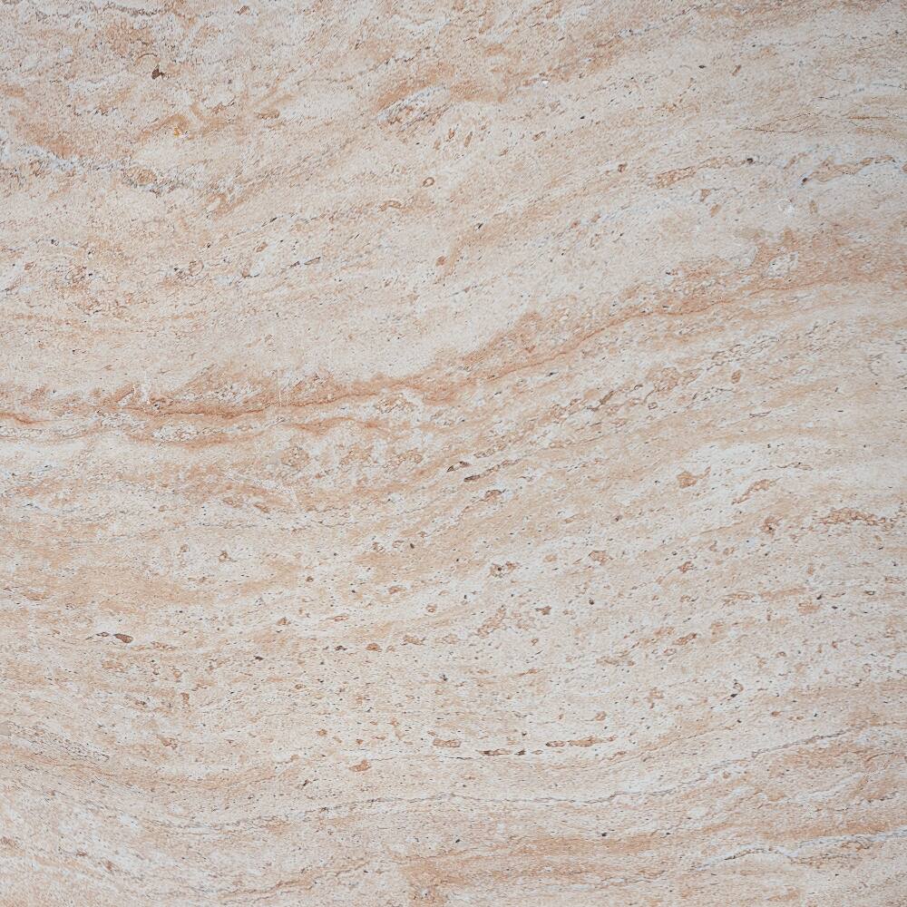 Alt View 4. Loheer - Loheer Lightweight Concrete Side Table Travertine Finish Indoor Outdoor Cylinder Accent Table - Travertine.