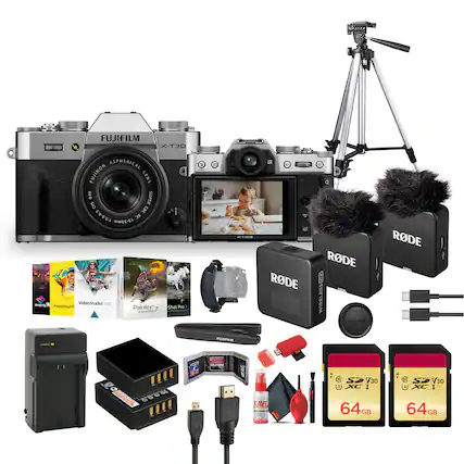 FUJIFILM X-T30 ASPHERICAL LENS 4 SUPER E-EL OK
KCoroen VideoStudio 2000 PaintShop Pro Painter Shot Pro
RODE WIRELESS GO WIRELESS GO
64GB SDXC V30
XC I 64GB