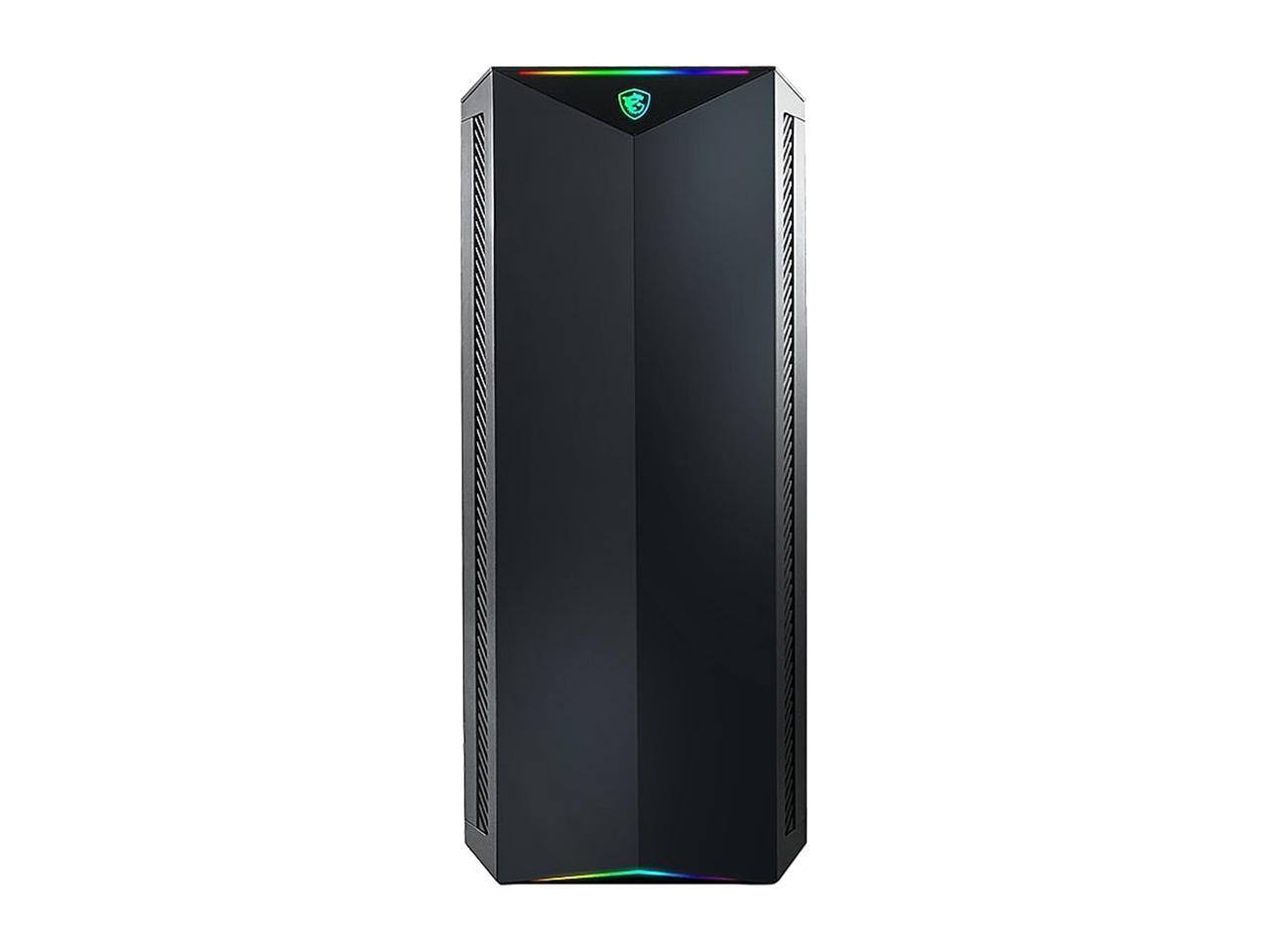 Alt View 1. MSI - Aegis RS Desktop PC (i7-10700KF, 16GB, 1TB SSD, RTX 2080 Ti, Bluetooth 5.1, Win 11 Pro) - Black.
