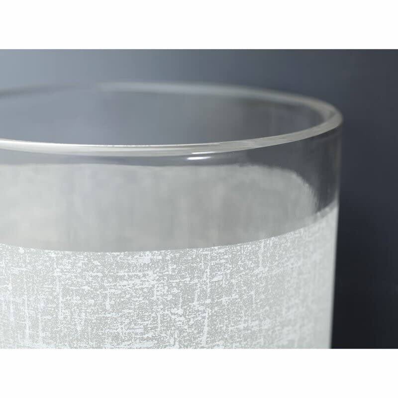 Alt View 2. Comfort Essence - Pack Frosted Glass Lamp Shade Covers n Height n Diameter n Fitter Cylinder Light Fixture Lampshade Replacem.