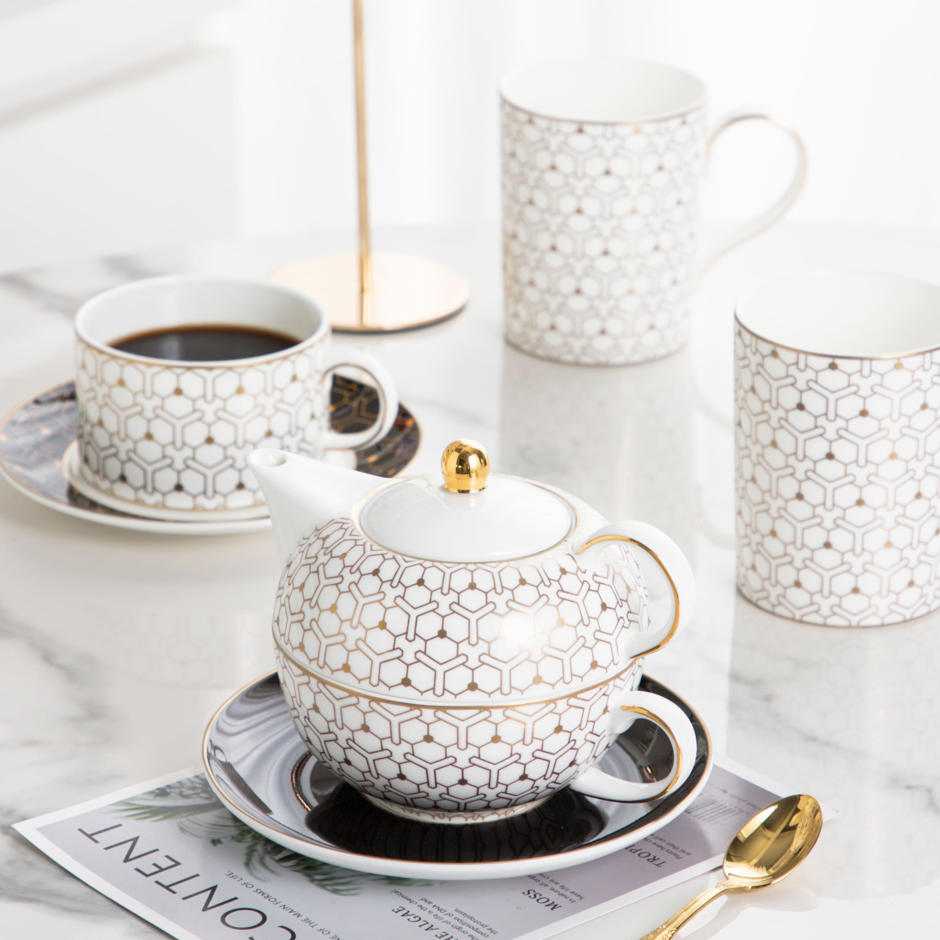Jiallo - The Whispers of Elegance Tea Service Collection - Multi Color price history on PriceWatchPro