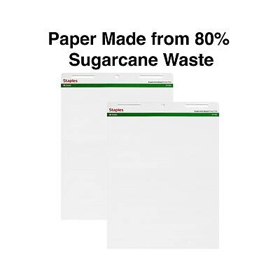 Paper Made from 80% Sugarcane Waste

Staples