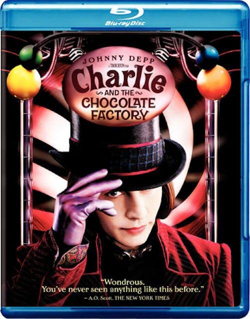 Front. Charlie and the Chocolate Factory [Blu-ray].