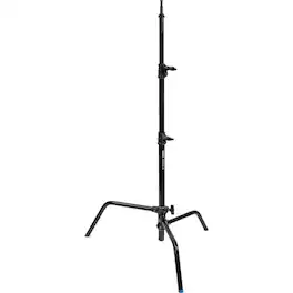 Avenger - High 4.5' Detachable C-Stand 16 with 5/8" Mounting Stud, 2 Riser, 3 Sections, Black