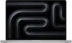 Apple - Geek Squad Certified Refurbished MacBook Pro 16" Laptop - M3 Pro chip - 18GB Memory - 18-core GPU - 512GB SSD - Silver - Front_Zoom