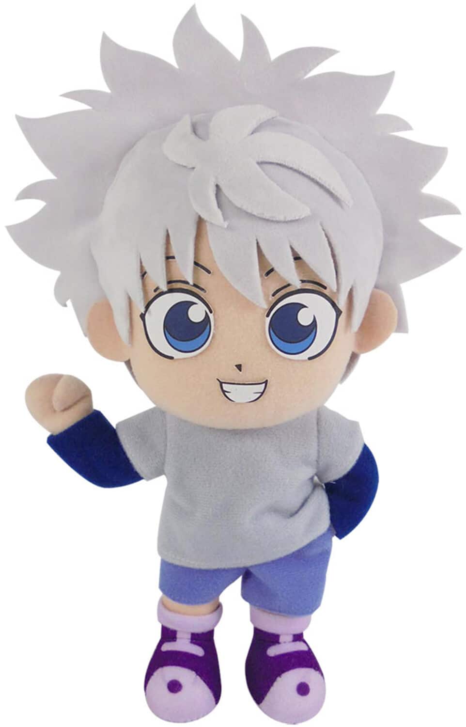 Great Eastern - Hunter X Hunter - Killua 8 Inch Plush - COLLECTABLES - Multicolor