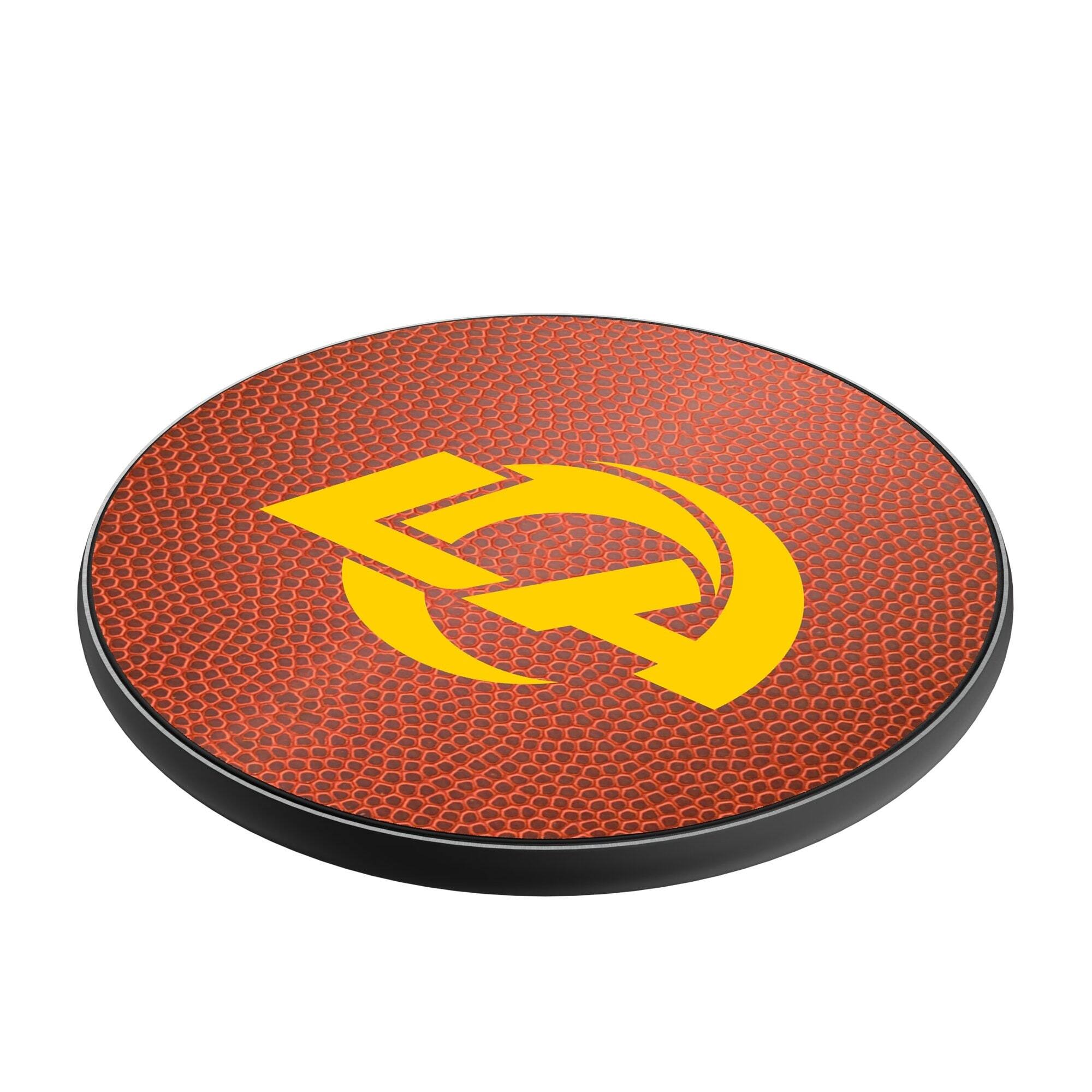 Alt View 1. Keyscaper - Los Angeles Rams 15 Watt Wireless Induction Charger - Multicolor.