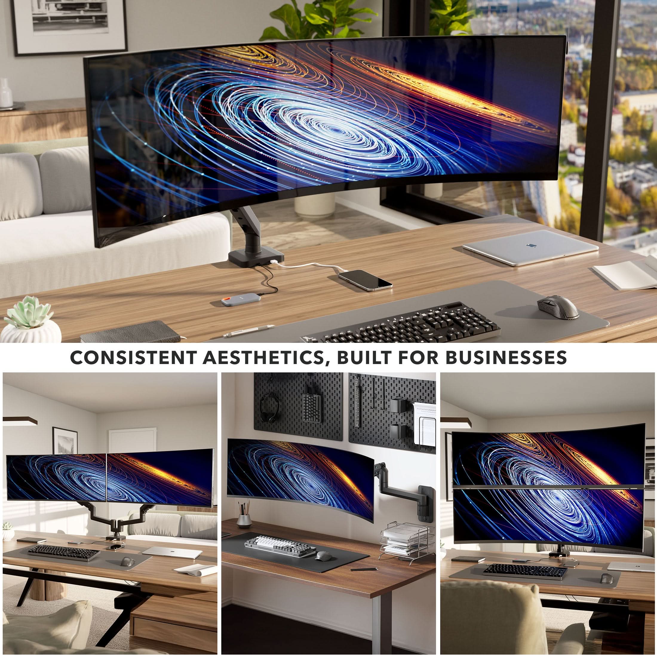 CONSISTENT AESTHETICS, BUILT FOR BUSINESSES