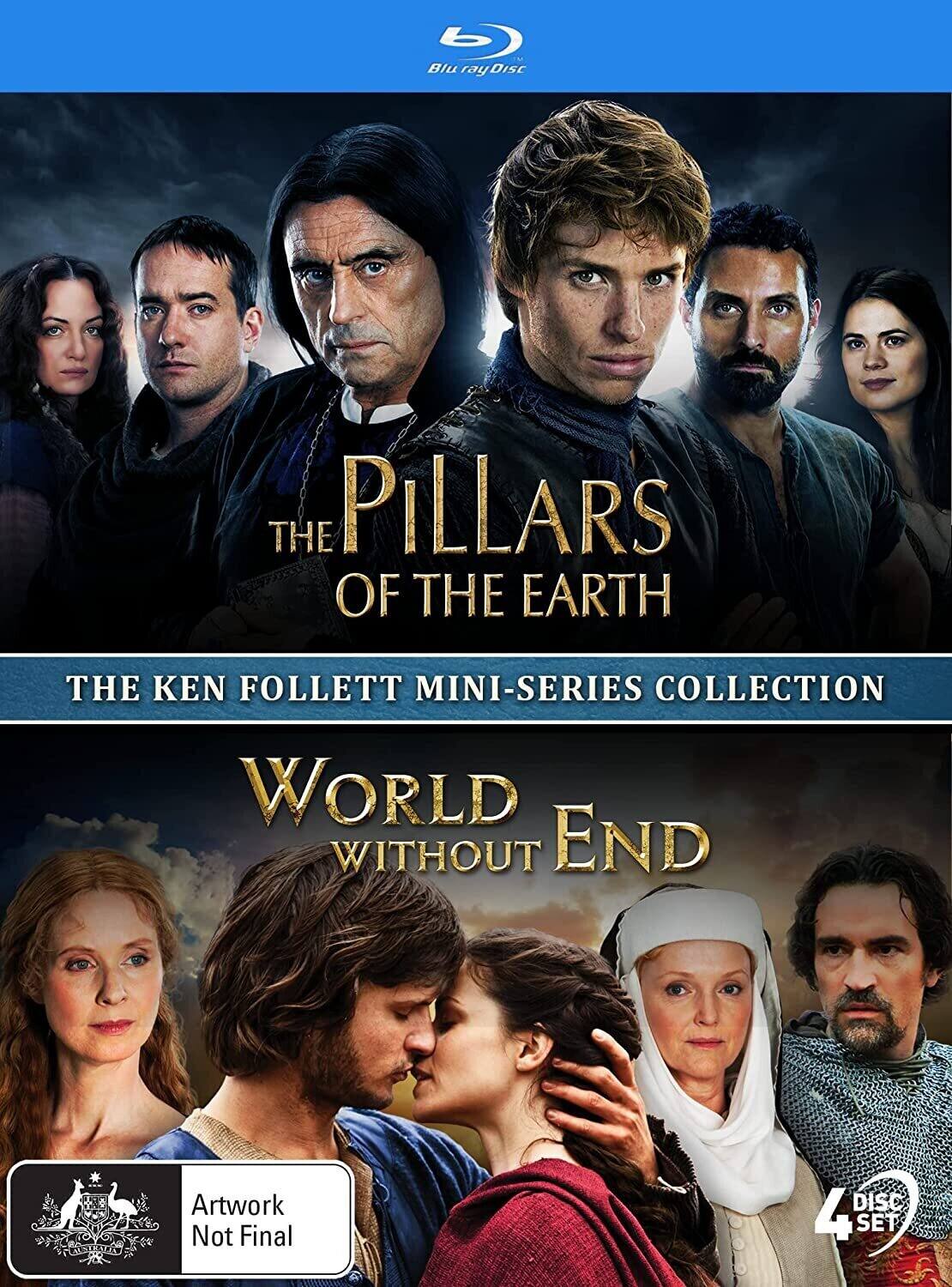 Ken Follett Mini-Series Collection: Pillars of the Earth / World Without End  - BLU-RAY