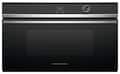 Fisher & Paykel - Contemporary 30-in combination steam oven with 23 functions touch screen with dial compact - Stainless Steel