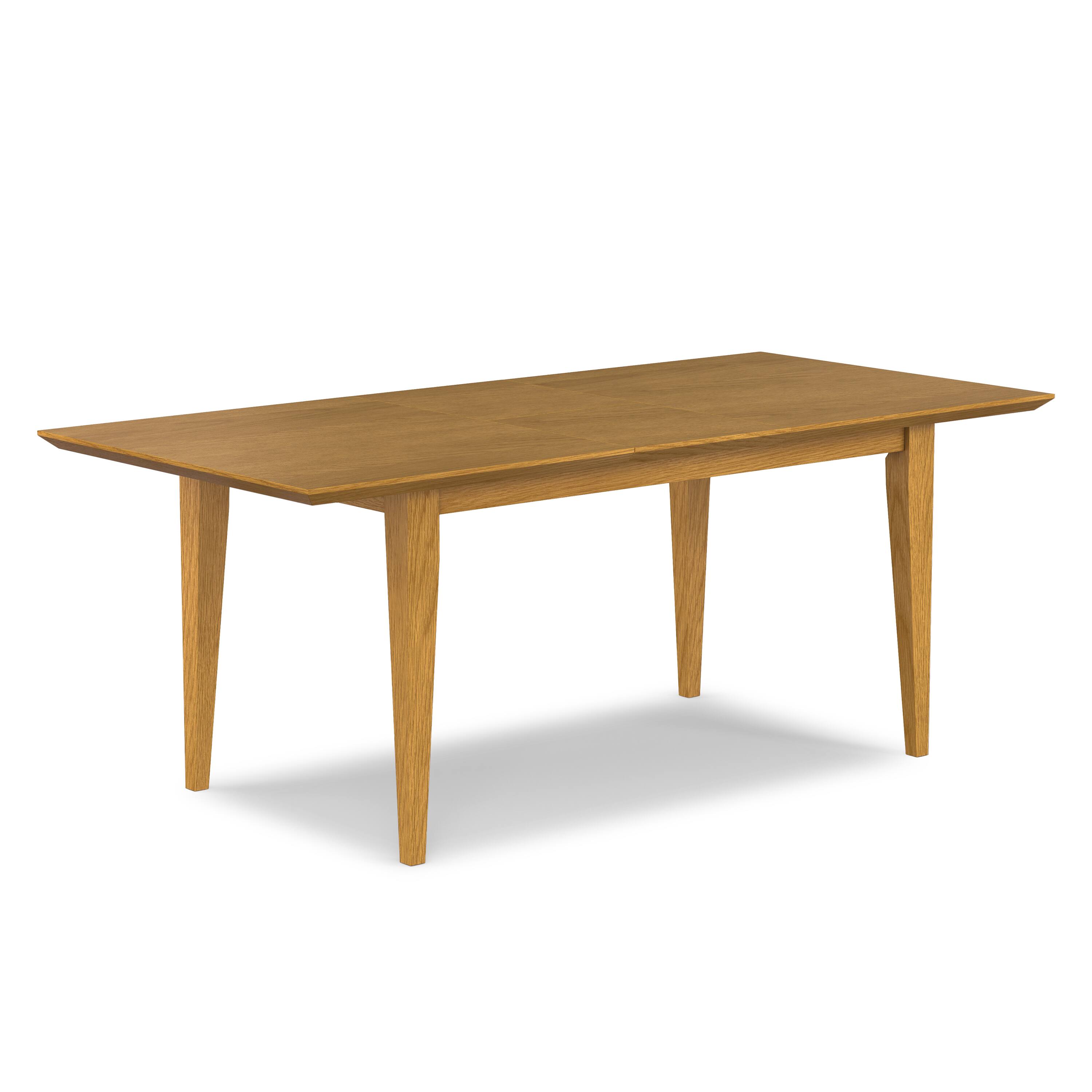 Alt View 5. Simpli Home - Colby 60-76 inch x 36 inch Rectangle Contemporary Extendable Dining Table in Oak - Oak.