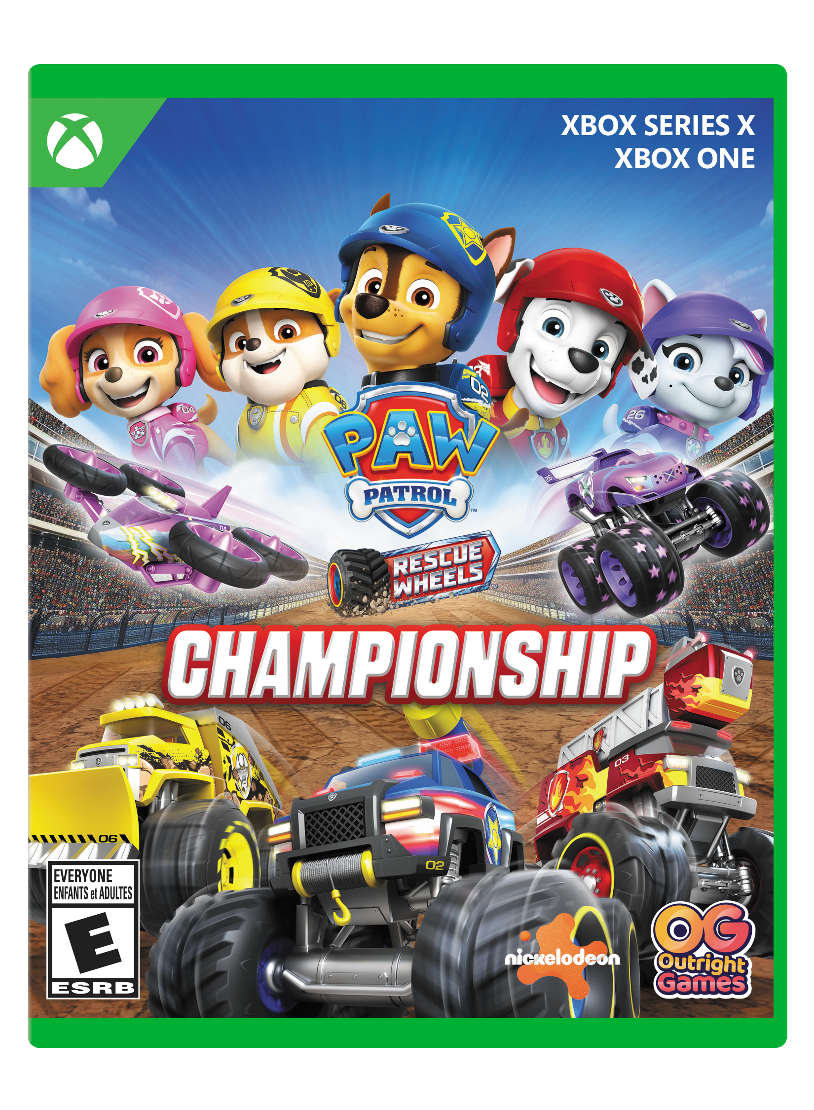 PAW Patrol Rescue Wheels: Championship - Xbox Series X - Front_Zoom