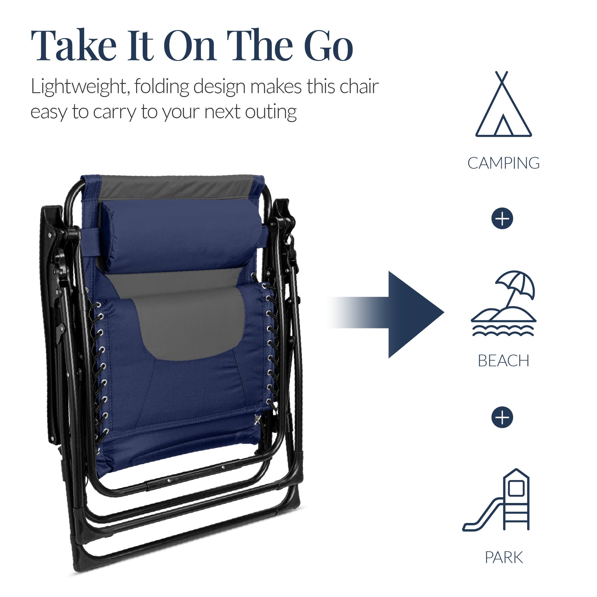 Take It On The Go

Lightweight, folding design makes this chair easy to carry to your next outing

CAMPING + BEACH + PARK
