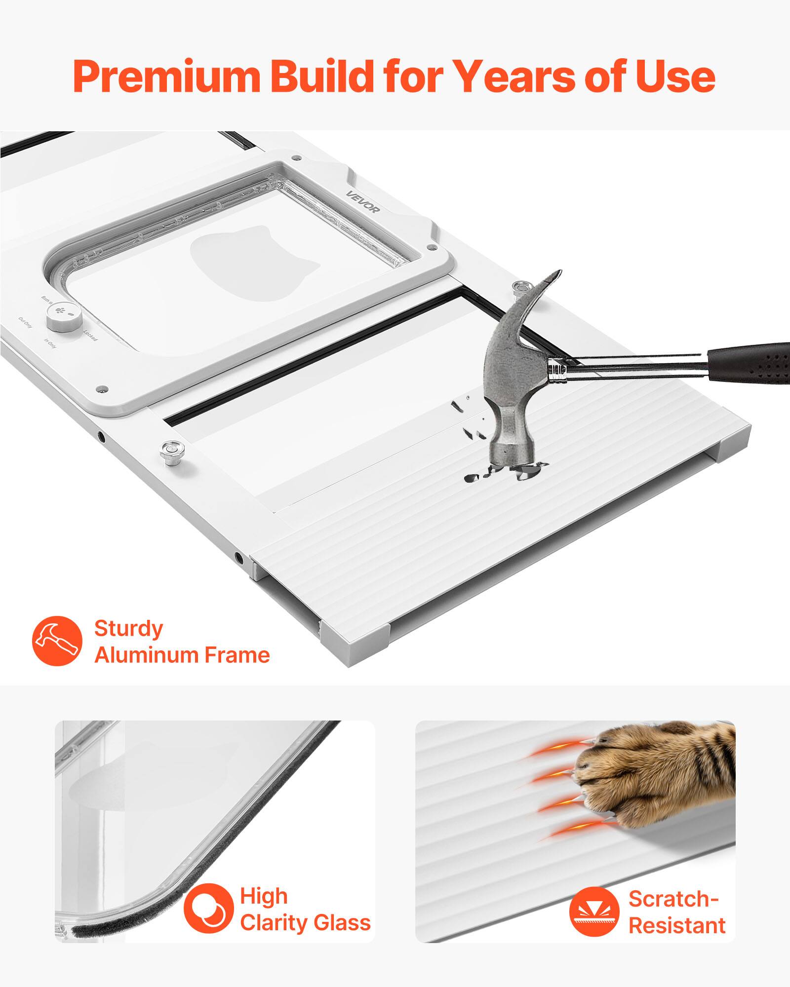 Premium Build for Years of Use

- Sturdy Aluminum Frame
- High Clarity Glass
- Scratch-Resistant