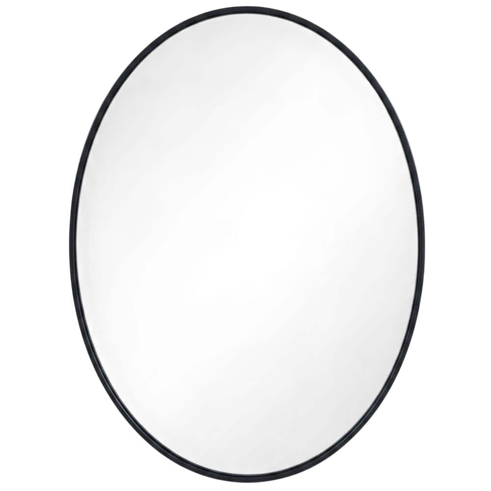 Elegant Decor - Metal frame oval mirror 40 inch - Black price history on PriceWatchPro
