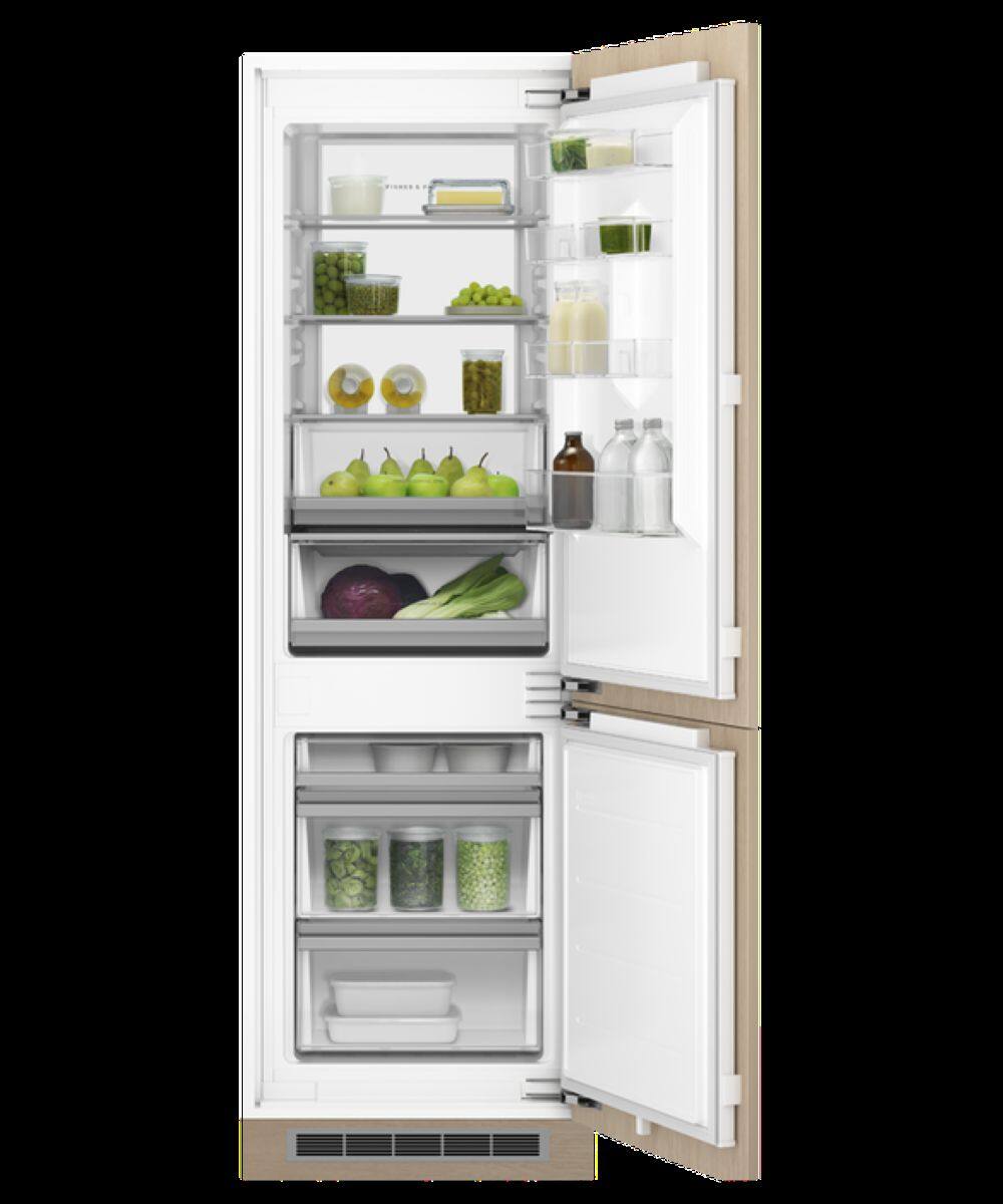 Alt View 14. Fisher & Paykel - Built-in 9.5 Cu. Ft. Smart Bottom Mount Refrigerator - Panel Ready.