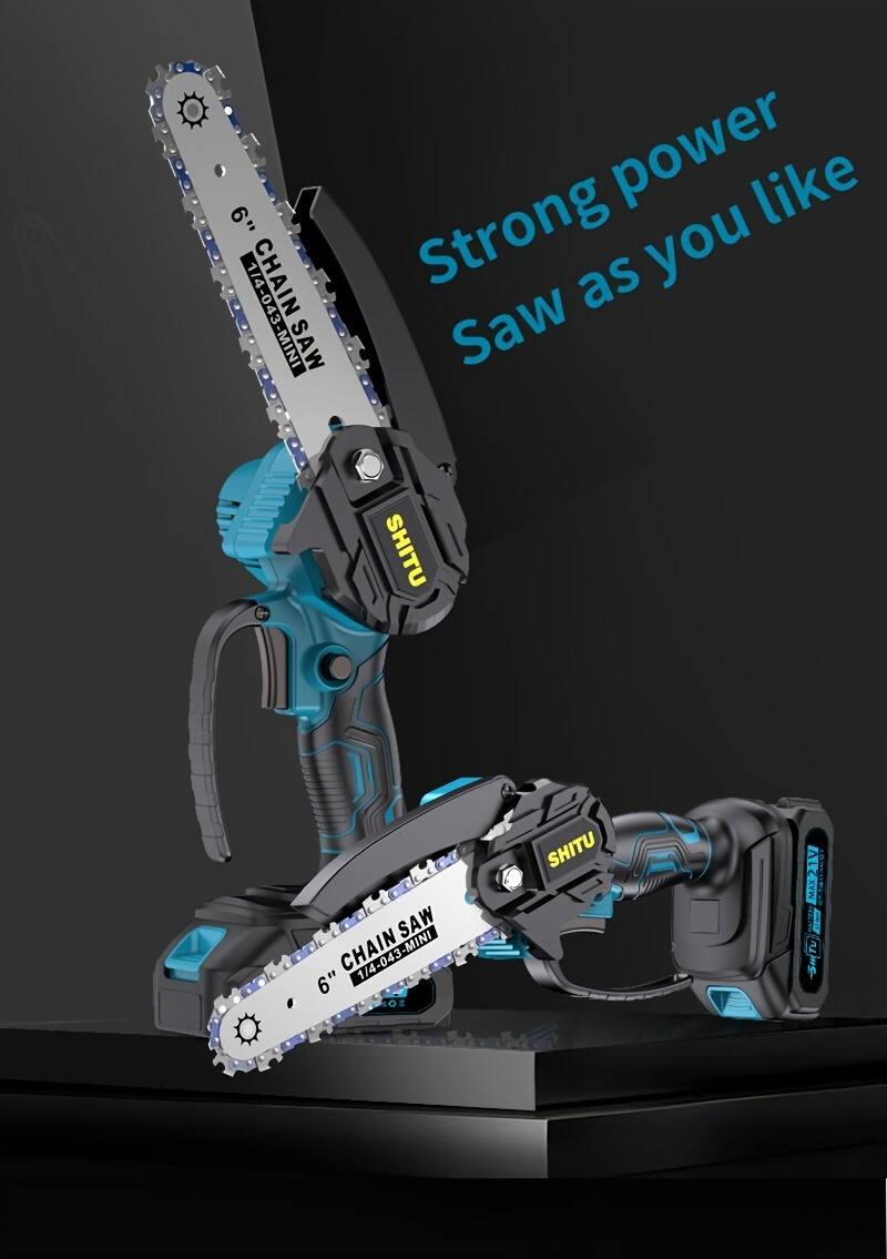 6" CHAIN SAW  
1/4-043 MINI  

SHITU  

Strong power  
Saw as you like  

6" CHAIN SAW  
1/4-043 MINI  

SHITU