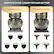 MULTIPLE GUIDE COMBS FOR HAIR CUTTING
HAIR CLIPPER
- 3mm
- 6mm
- 9mm
- 12mm
- 15mm
T-BLADE TRIMMER
- 1mm
- 3mm
- 5mm
- 7mm