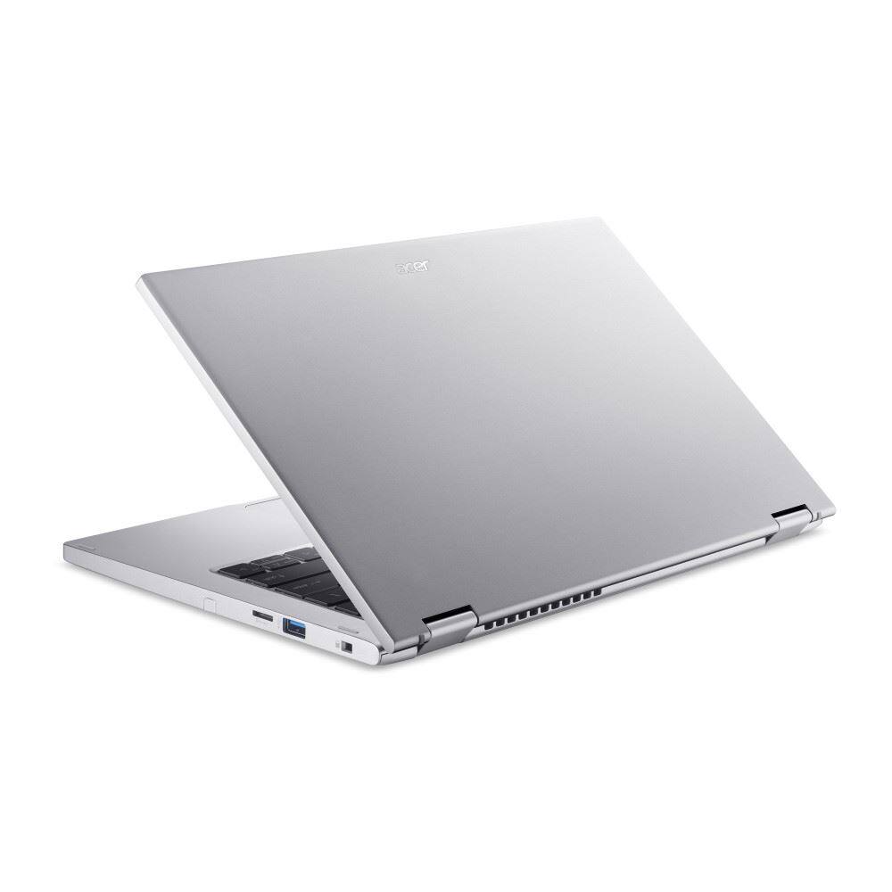 Alt View 1. Acer - Spin 511 SP314-55N 14" Touchscreen Laptop Intel Core i5-1235U 1.30GHz 8GB RAM 512GB SSD Windows 11 Home - Silver.
