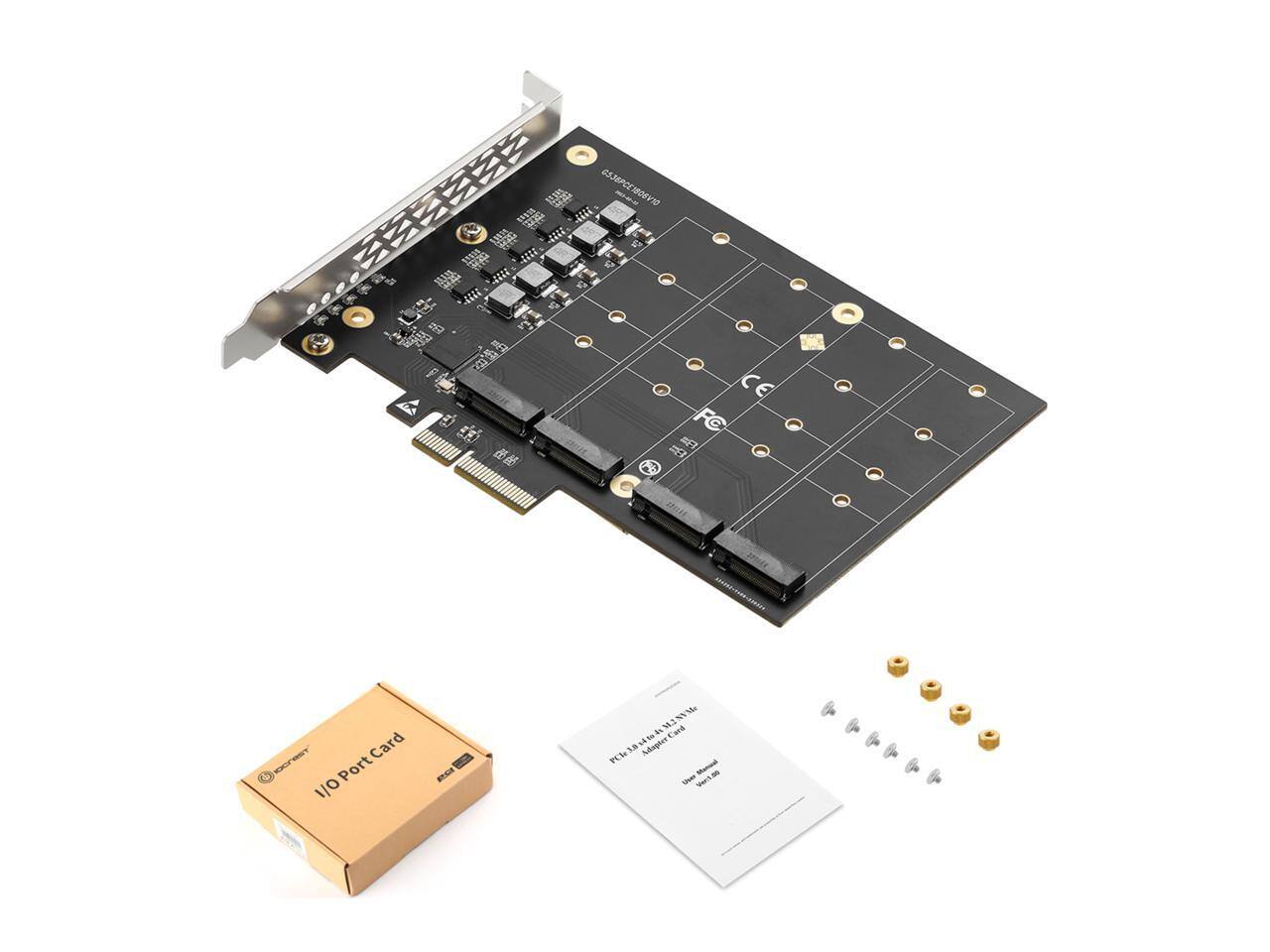 G33610D 11 & 1 CE Card Port  
EGR PLAN i M: t Card PC L.8 Adegher Maneal - Uver Vemid

PCIe 3.0 x16 to PCIe x1 Adapter Card  
User Manual