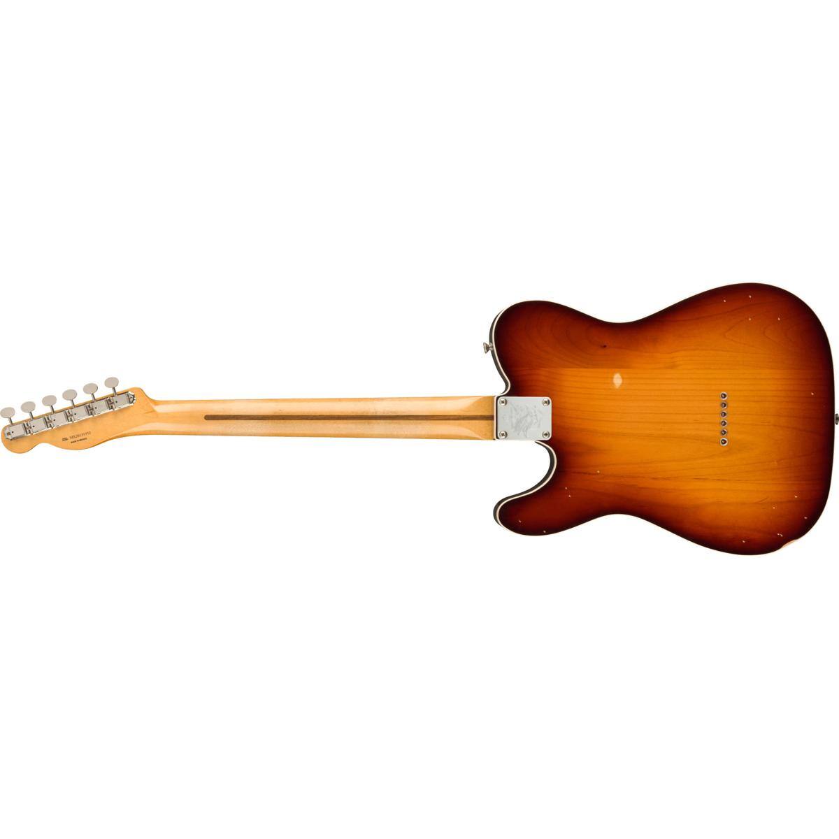 Alt View 2. Fender - Fender Jason Isbell Custom Telecaster Electric Guitar, Rosewood Fingerboard, 3-Color Chocolate Burst.