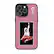 Front. Tizag - Digital Canvas Case for iPhone 15 Pro Max - Pink.