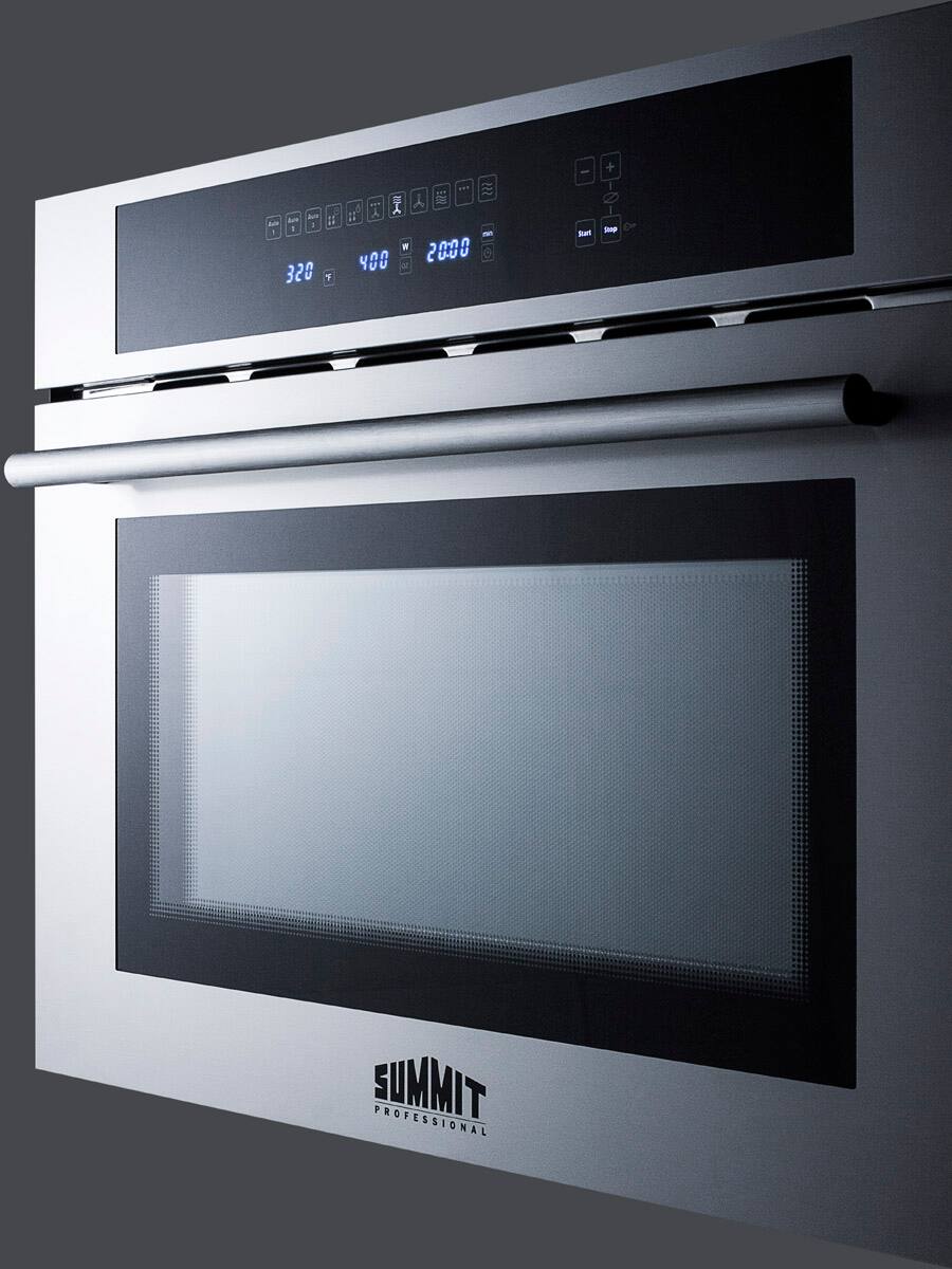 Angle. Summit Appliance - 24" Wide Electric Speed Oven.