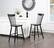 Alt View 14. OSP Home Furnishings - Eagle Ridge Counter Stool in Black Finish - Black.