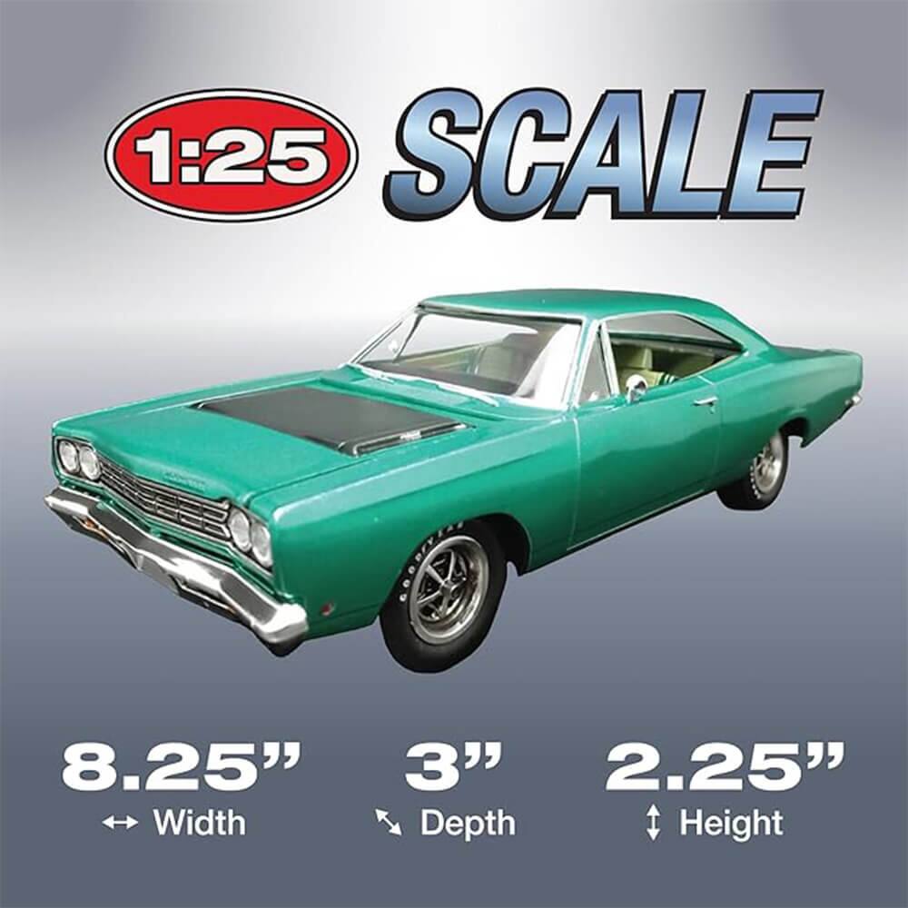 1:25 SCALE  
8.25" Width  
3" Depth  
2.25" Height