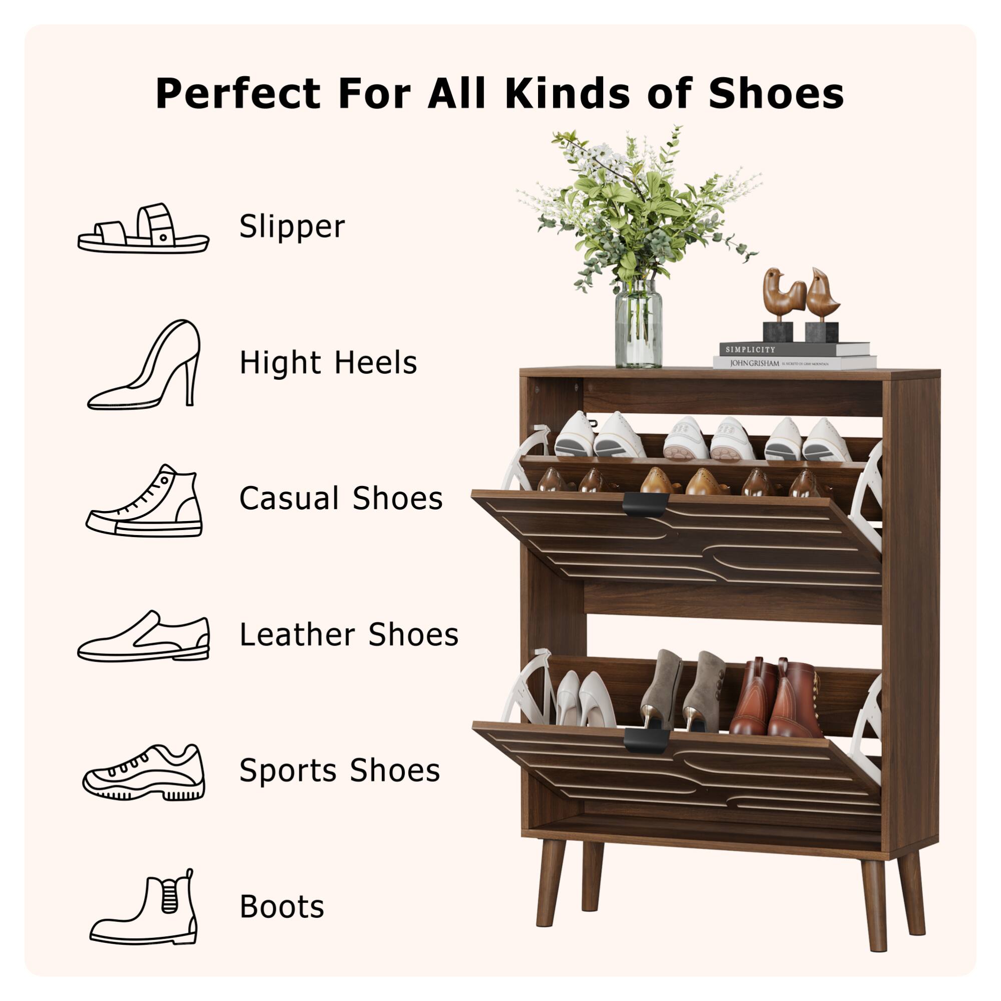 Perfect For All Kinds of Shoes

- Slipper
- High Heels
- Casual Shoes
- Leather Shoes
- Sports Shoes
- Boots
