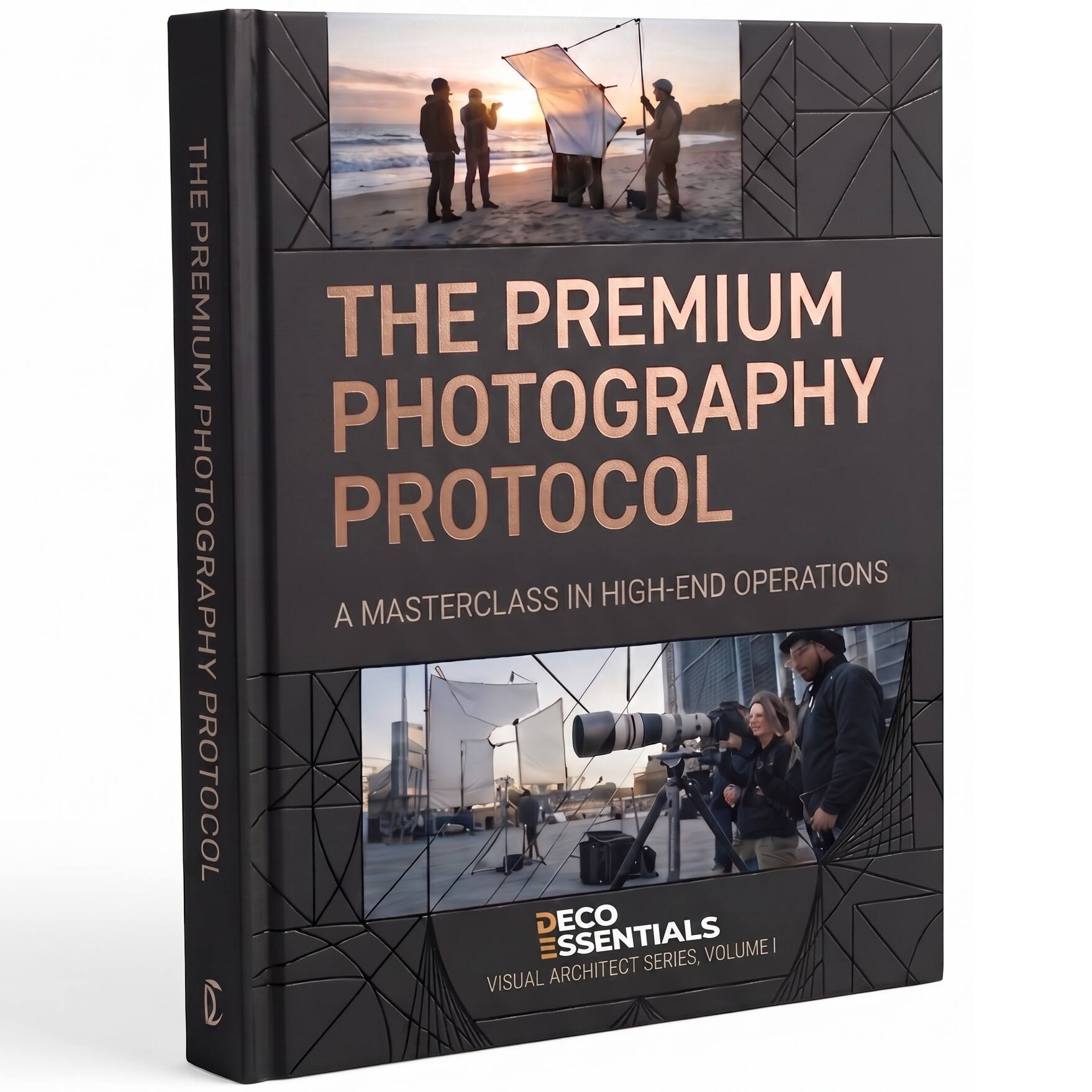 THE PREMIUM PHOTOGRAPHY PROTOCOL  
A MASTERCLASS IN HIGH-END OPERATIONS  

DECO ESSENTIALS  
VISUAL ARCHITECT SERIES, VOLUME I