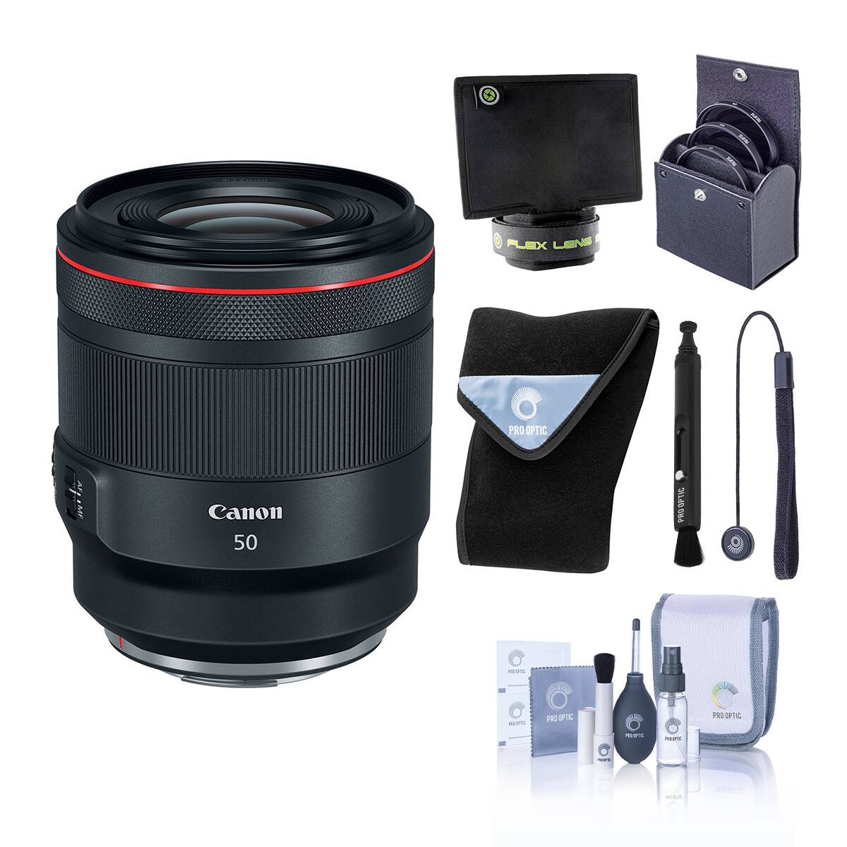 FLEX LENS  
AFF&ME  
Canon 50  
PRO OPTIC  
PRO OPTIC  
PRO OPTIC  

2019  
100%  
EN  
:80