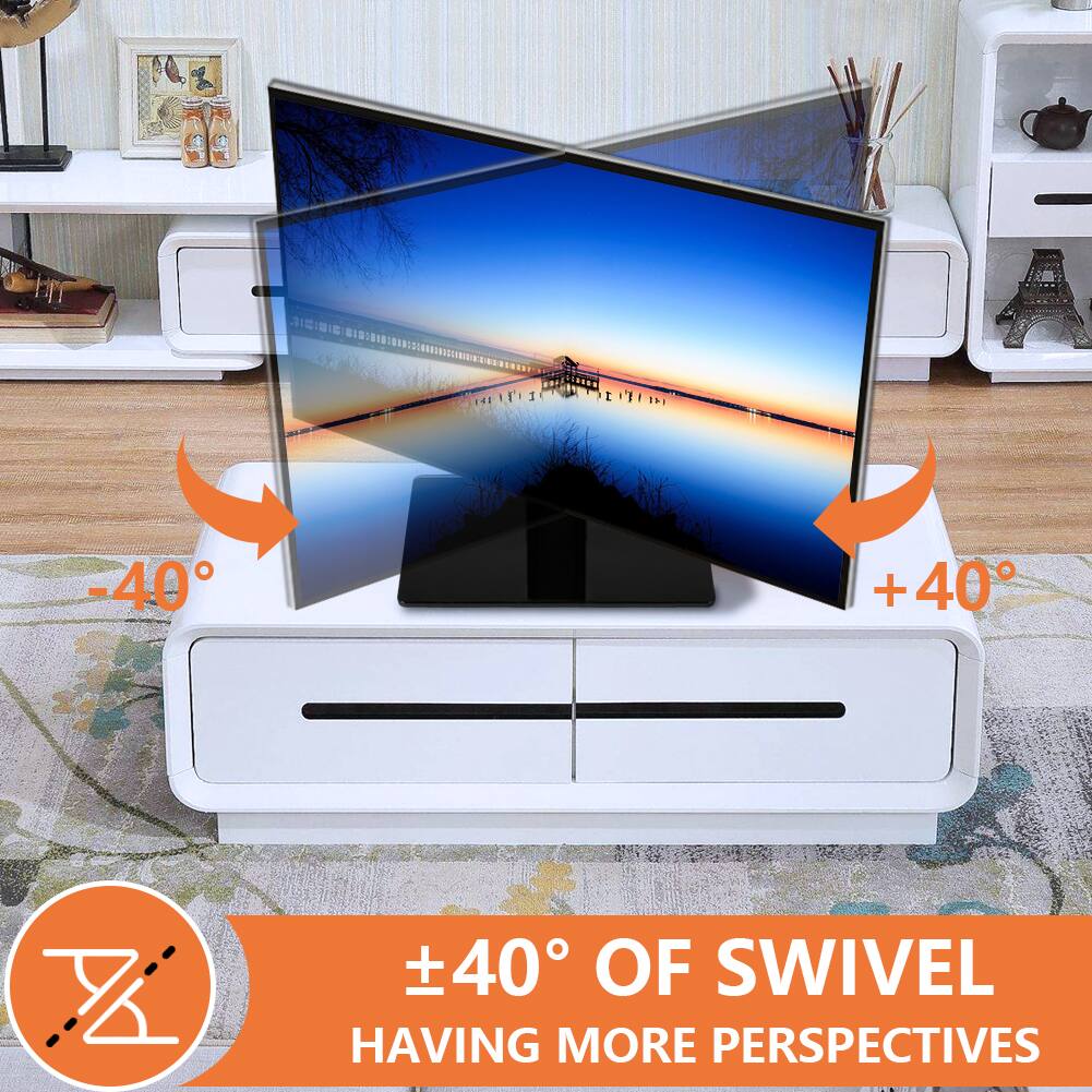 ±40° OF SWIVEL  
HAVING MORE PERSPECTIVES