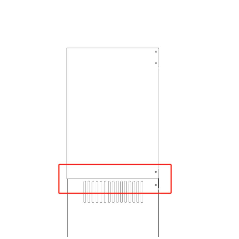 Alt View 3. Brano - BRANO GS01S Series Flue Extension Kit for 9-10 Ft Ceilings - 15.75 inch Chimney Range Hood Accessory in Stainless Steel - silver.